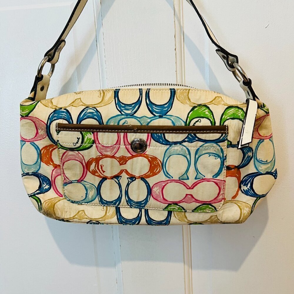 Vintage Y2K 2000 Hobo Coach Handbag Purse Bag - Picture 2 of 6